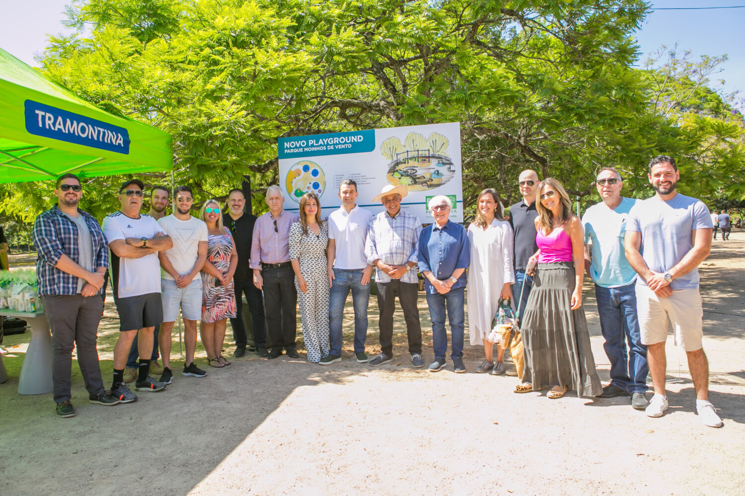 Comemoração de 50 anos do Parcão, em Porto Alegre