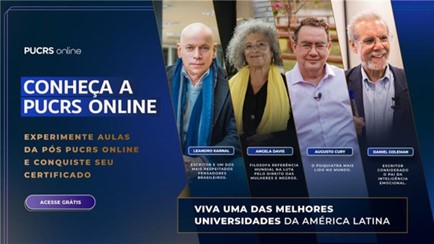 PUCRS Online cursos gratuitos