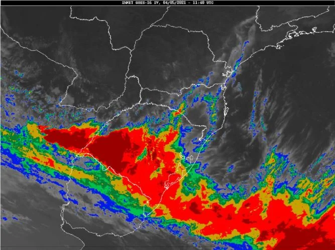 Climatempo radar meteorológico RS