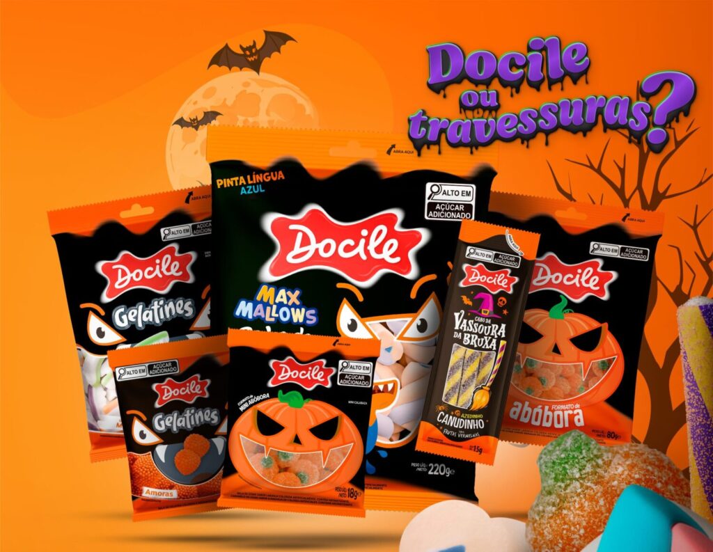 Docile amplia linha de Halloween com nova bala de gelatina