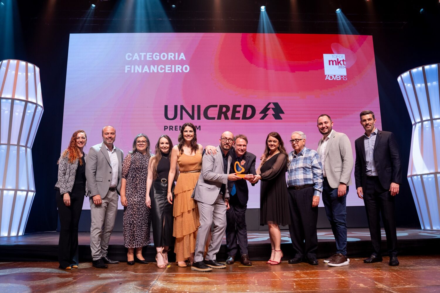 Unicred Premium conquista Top de Marketing ADVB/RS