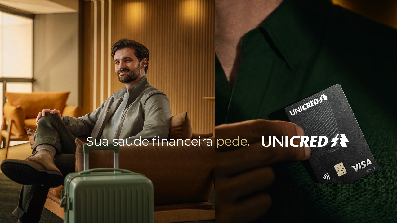 Unicred lança campanha “Sua saúde financeira pede Unicred.”