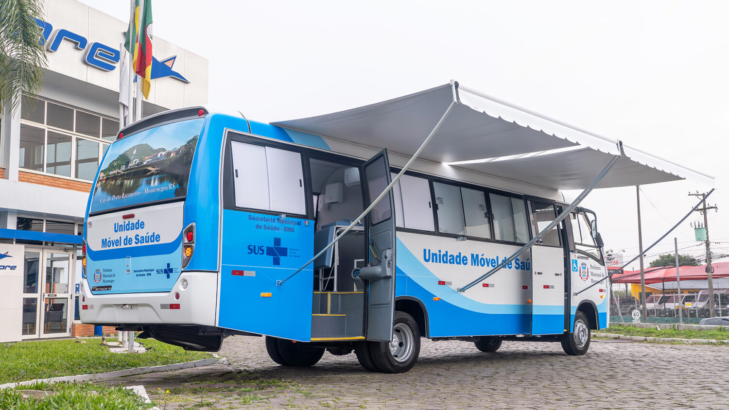 Volare fornece ônibus para Saúde de Montenegro