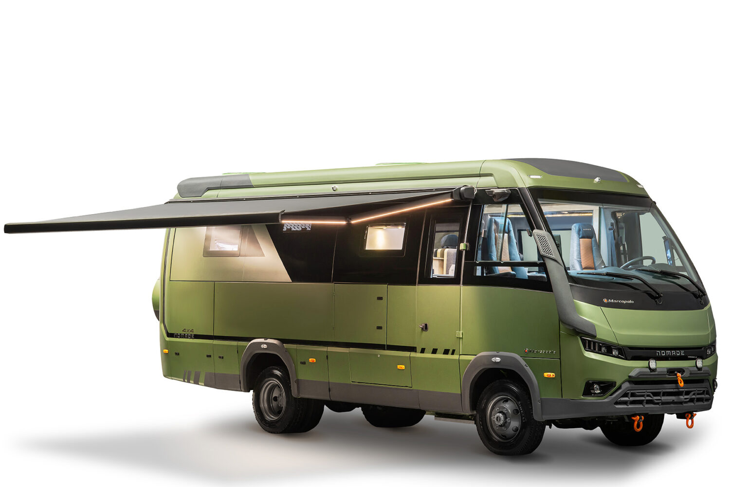 Marcopolo Motorhome apresenta modelo NOMADE