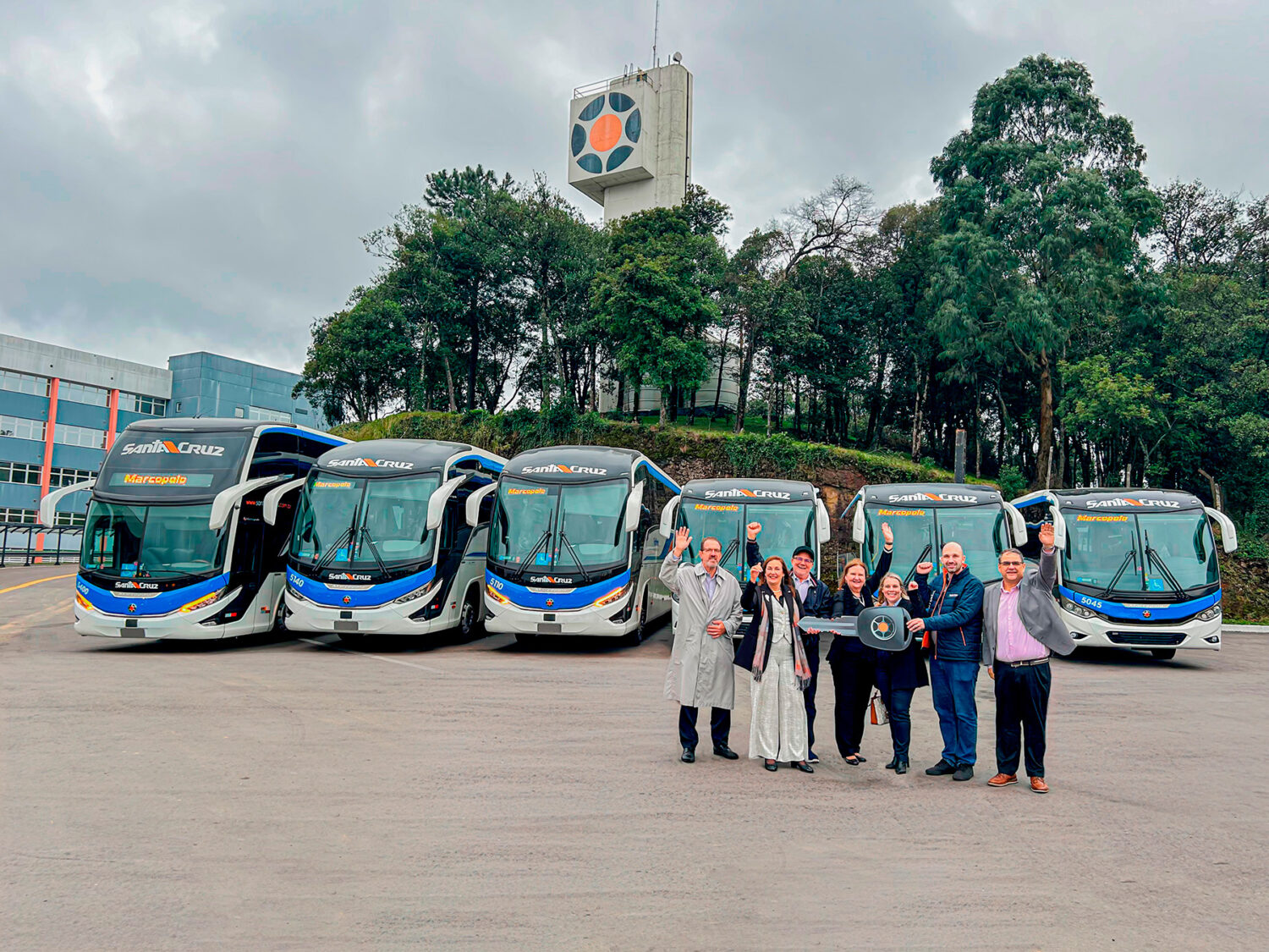 Viação União Santa Cruz renova frota com 18 ônibus