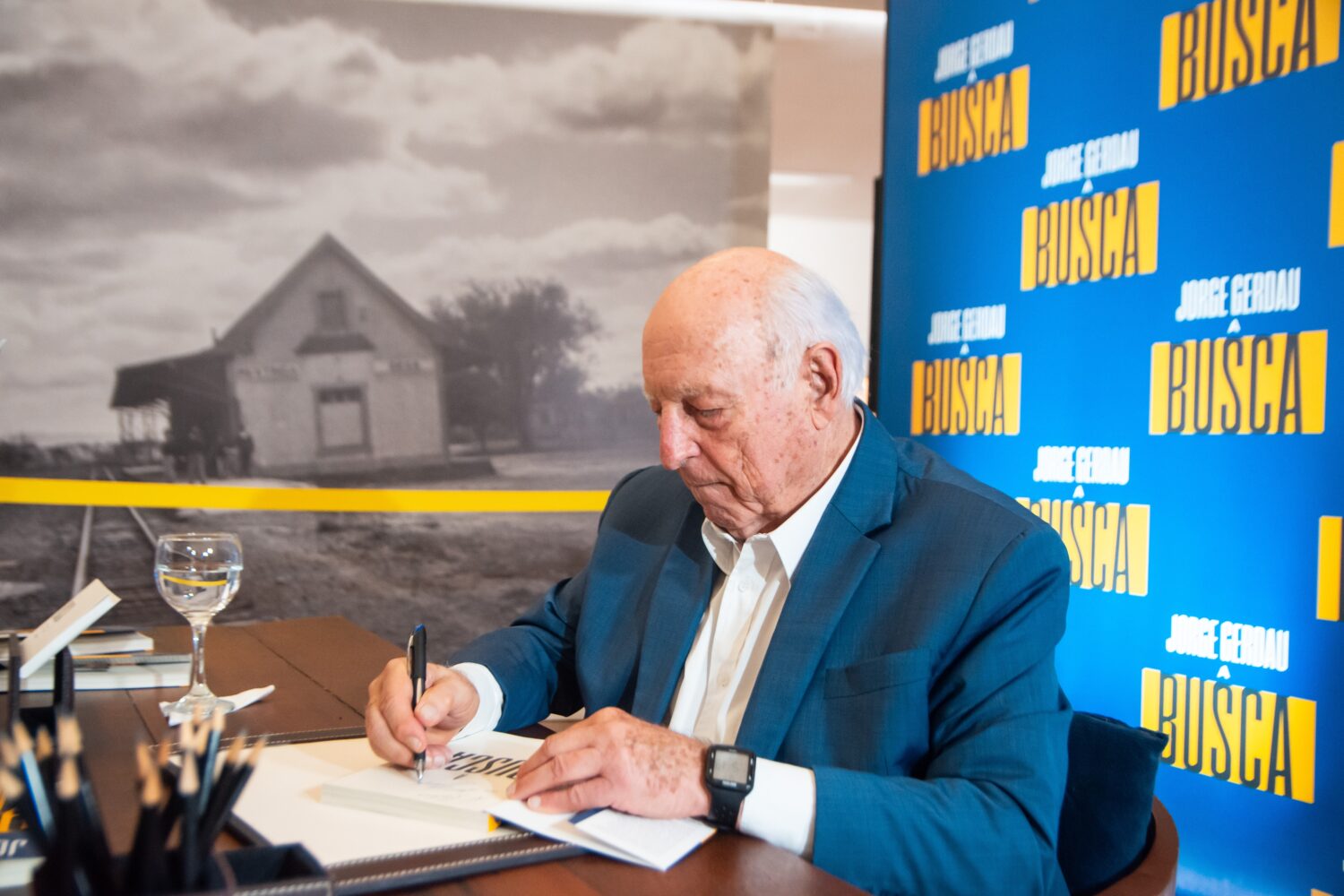 Jorge Gerdau lança primeiro livro em Porto Alegre