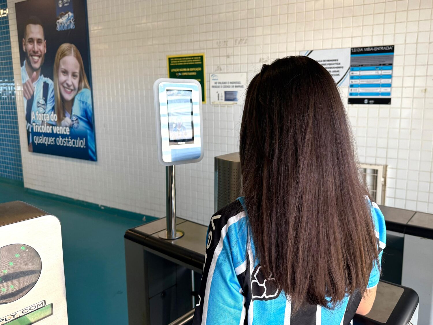 Arena do Grêmio adota reconhecimento facial da Bepass