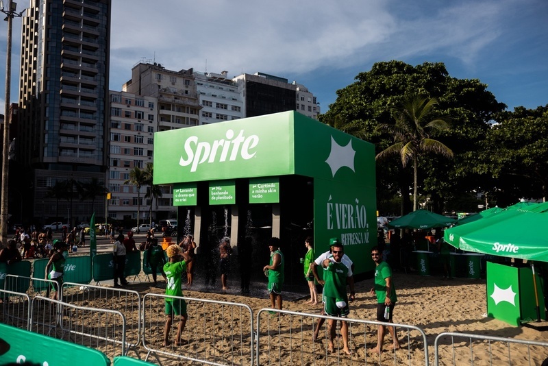 Sprite leva Chuveirão para a praia de Atlântida