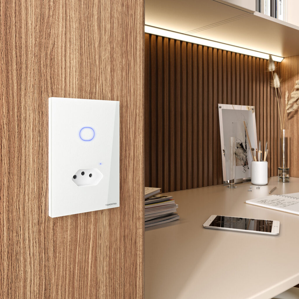 Tramontina lança interruptores e tomadas da Linha Onne Smart