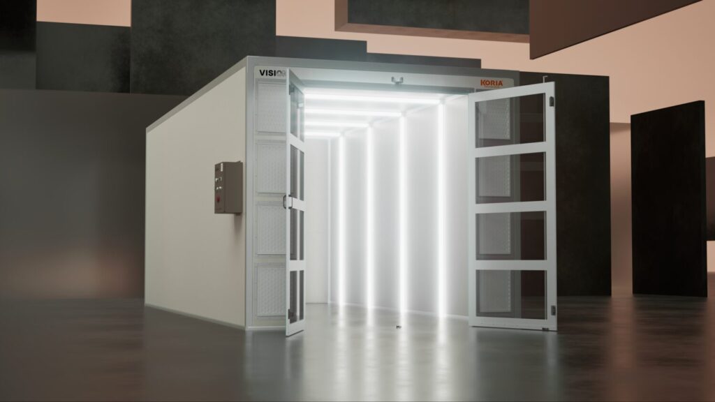 Koria apresenta inovações em cura UV e cabine de pintura na Automec 2025