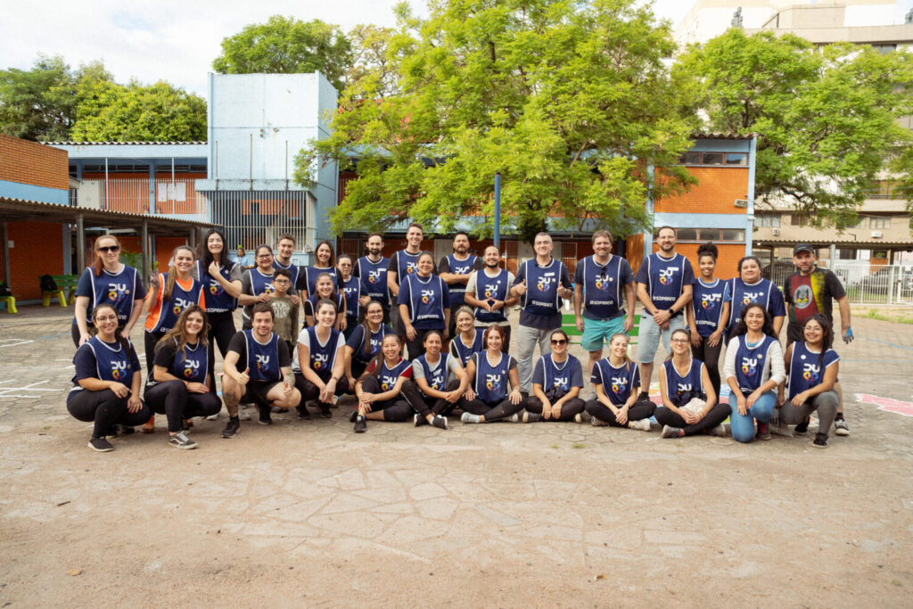 DU99 revitalizará escola atingida pela enchente em Eldorado do Sul