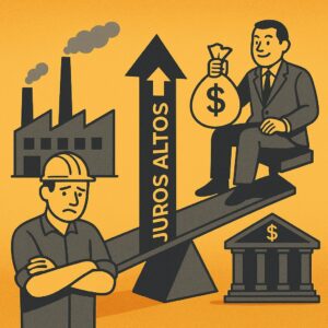 Juros premiam mercado financeiro enquanto penalizam setor produtivo