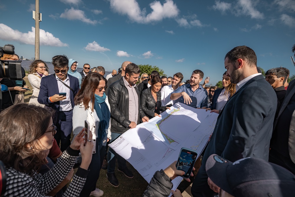 Cyrela Goldsztein inicia a reconstrução de trecho da Orla do Guaíba