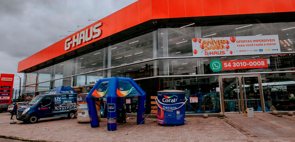 Grupo gaúcho retoma abertura de lojas de material de construção