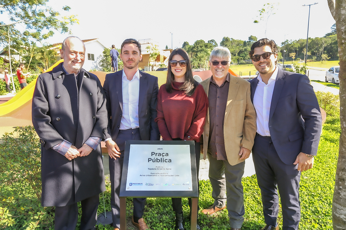 Construtora gaúcha constrói praça no Campeche, em Florianópolis