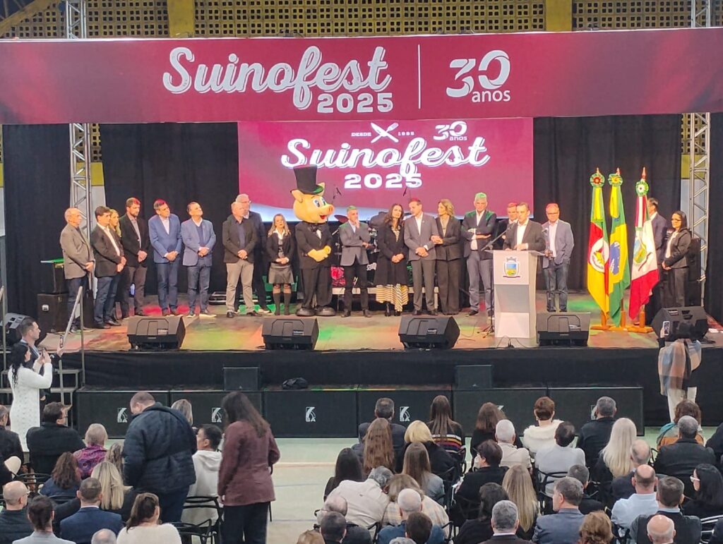 Encantado celebra a abertura da Suinofest 2025