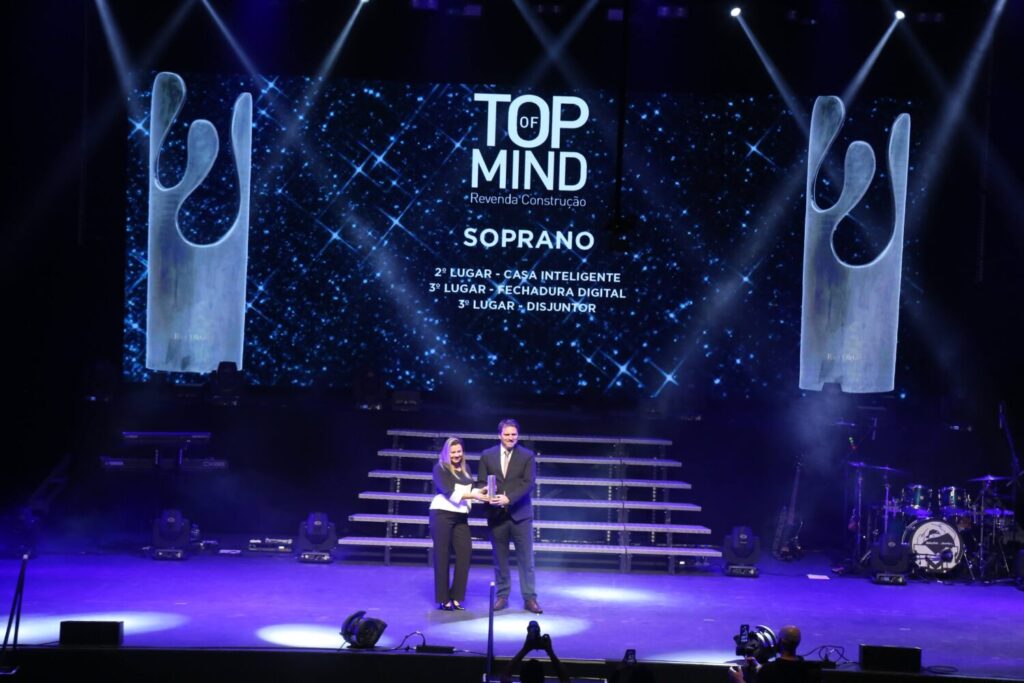 Soprano conquista destaque no Top of Mind Revenda Construção