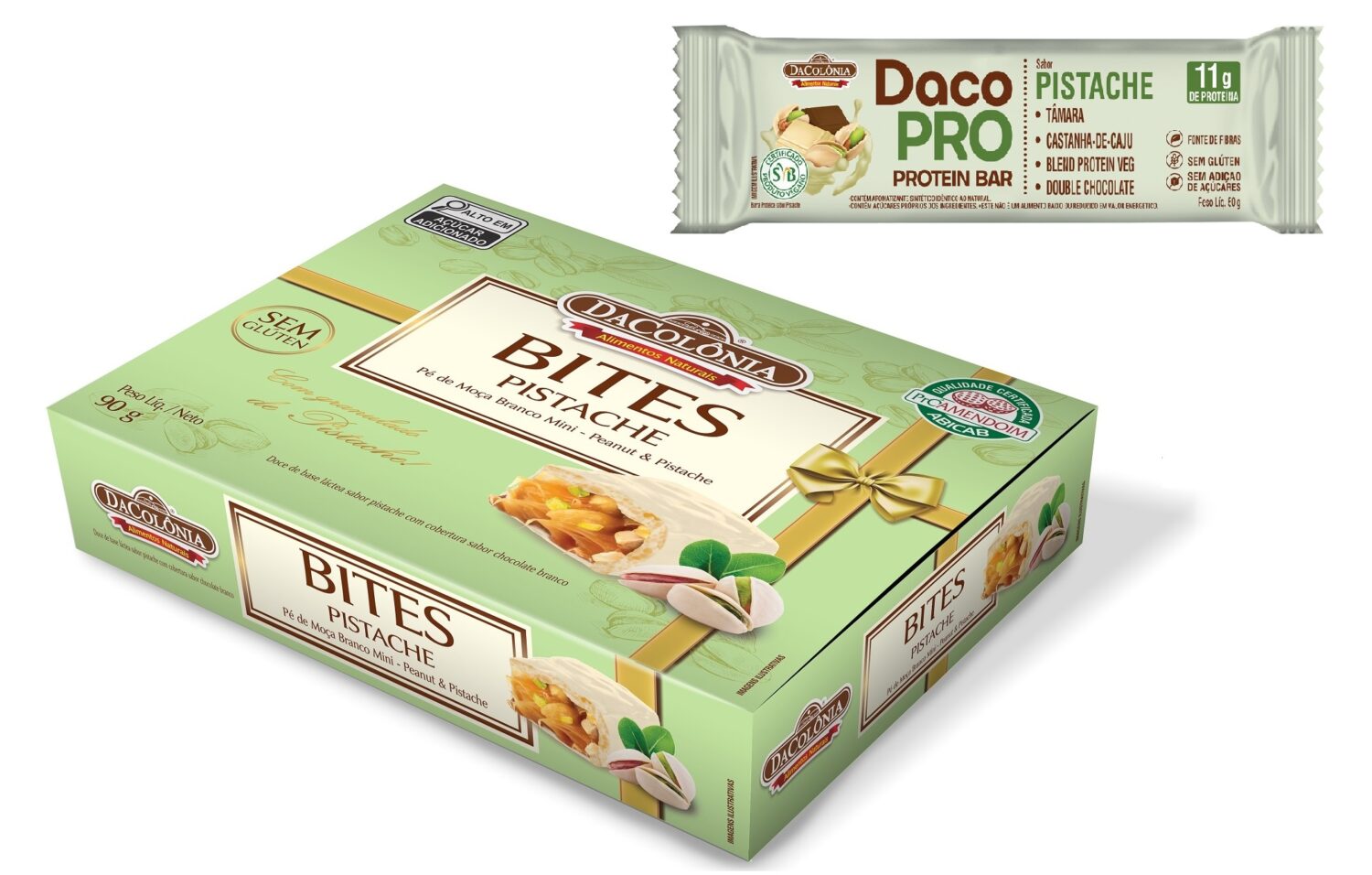 Dacolônia apresenta lançamentos com pistache na Expoagas 2025