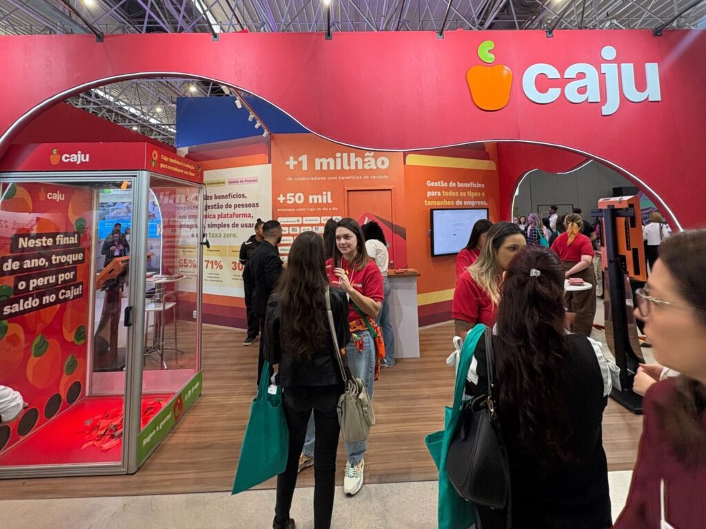 Caju marca presença no CONGREGARH 2025 em Porto Alegre
