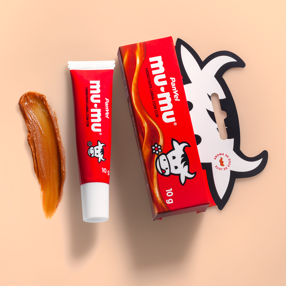 Panvel lança hidratante labial de doce de leite com a Mu-Mu