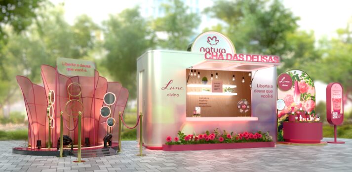 Natura lança linha Luna Divina em evento no Parque Harmonia