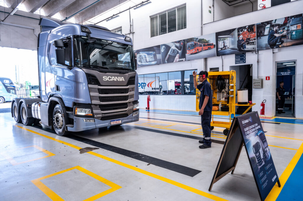 Scania lança nova plataforma de pagamento na TranspoSul