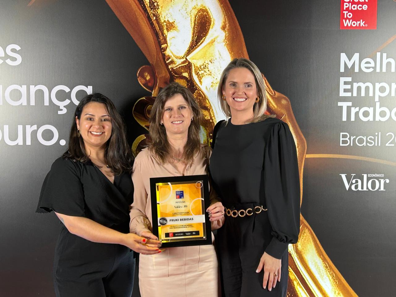 Fruki Bebidas é a 21ª melhor grande empresa para trabalhar no país