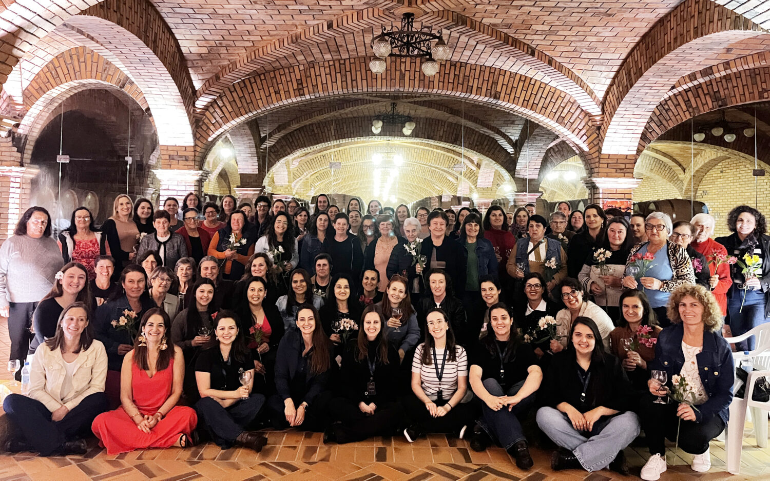 Salton reúne agricultoras em experiência de autocuidado e arte