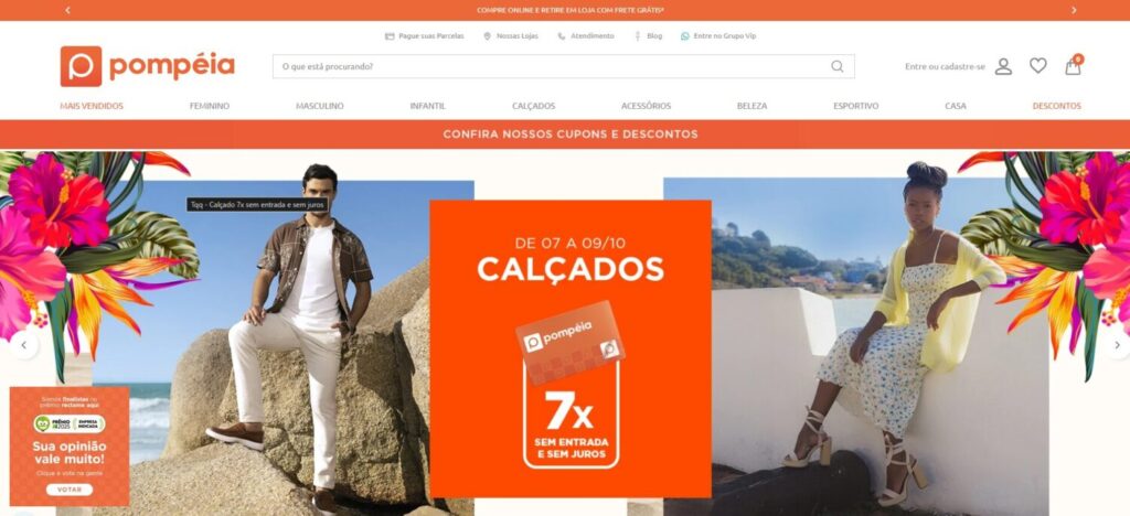 Site da Pompéia se transforma em marketplace