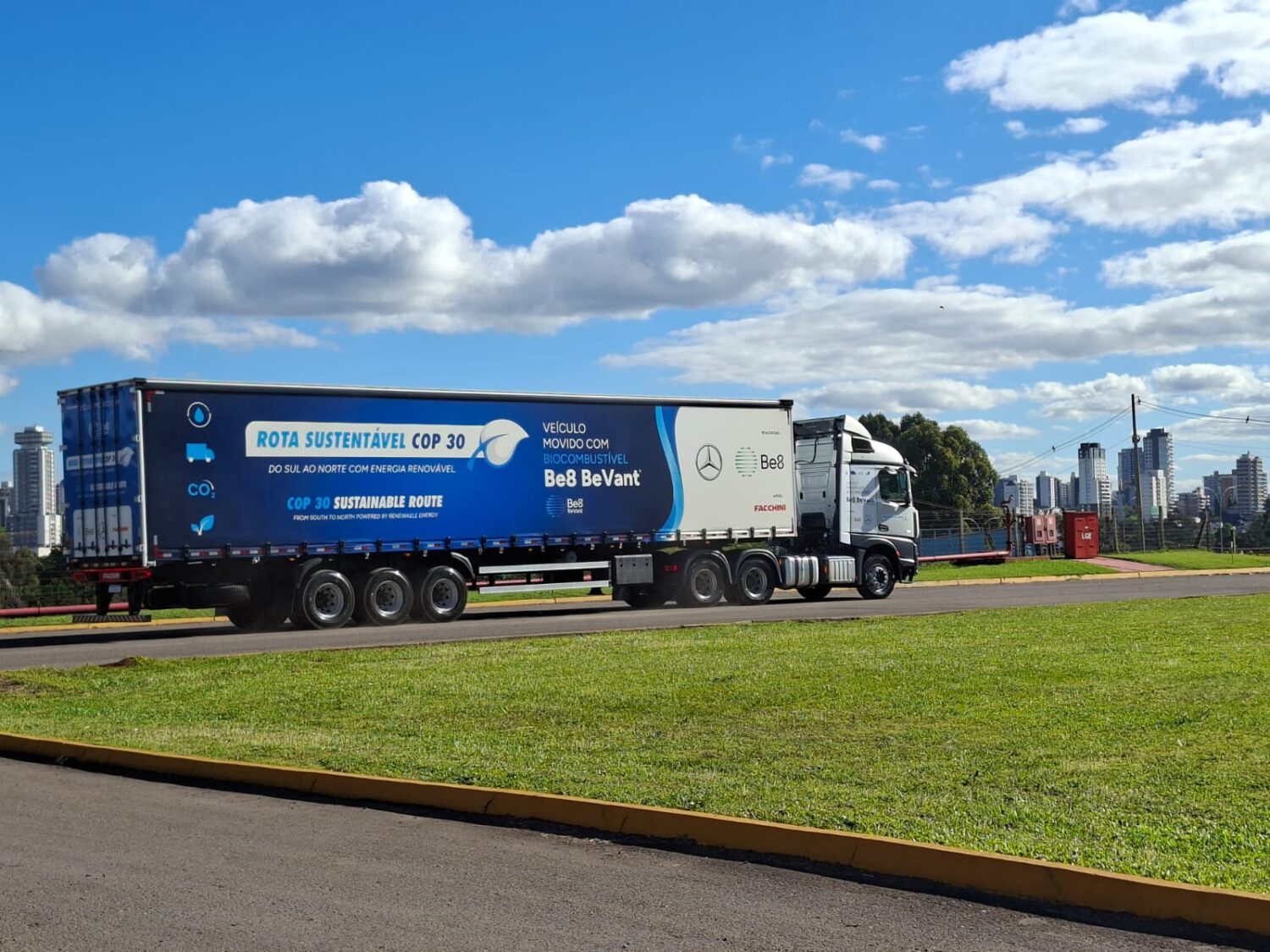 Be8 e Mercedes-Benz criam a Rota Sustentável