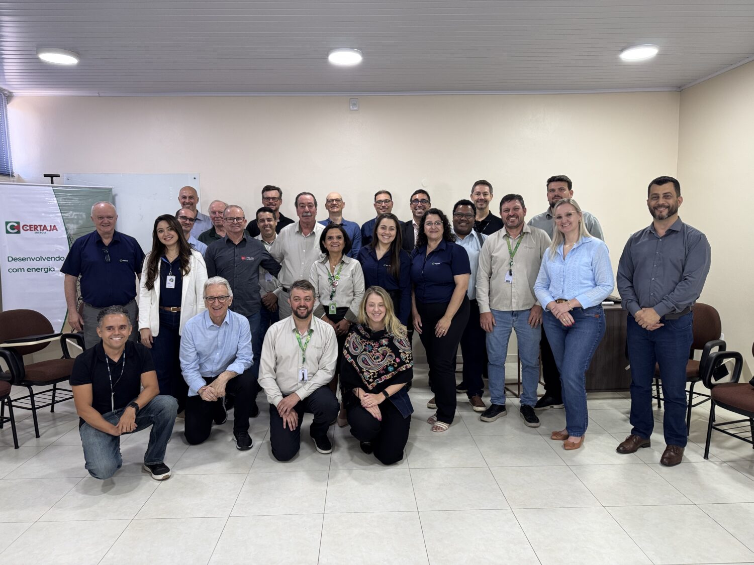 CERTAJA Energia recebe visita da ANEEL e da Abradee