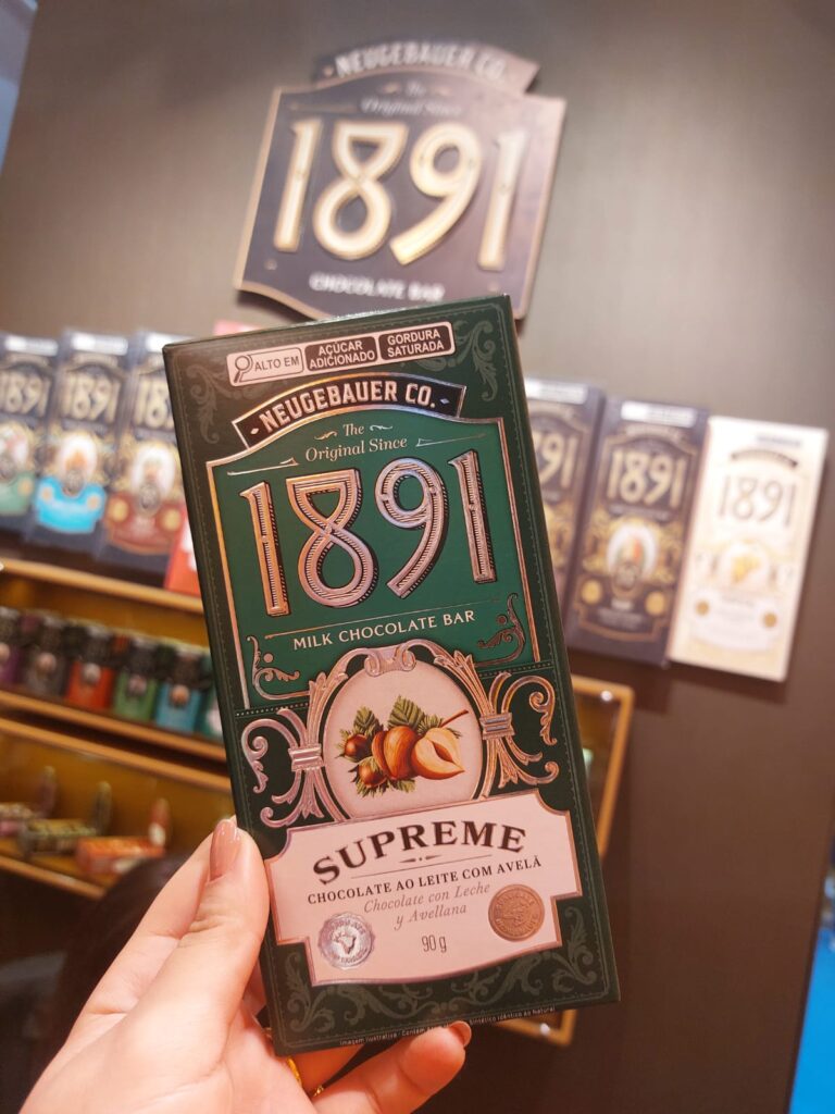 Neugebauer apresenta novo sabor da linha premium 1891