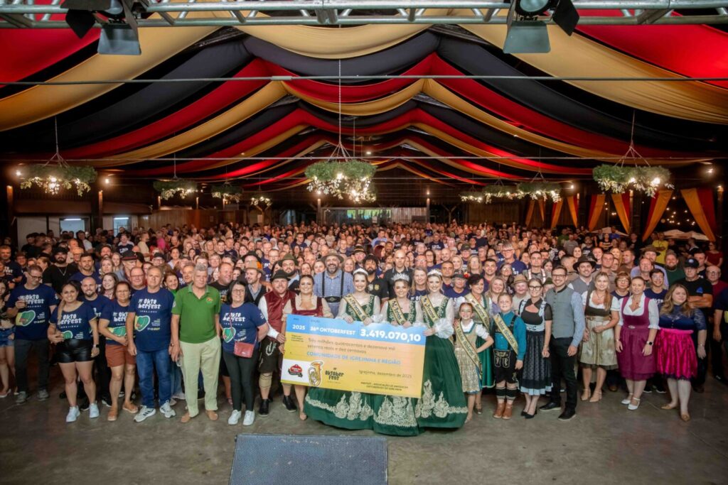 Oktoberfest de Igrejinha destina R$ 3,4 milhões para entidades