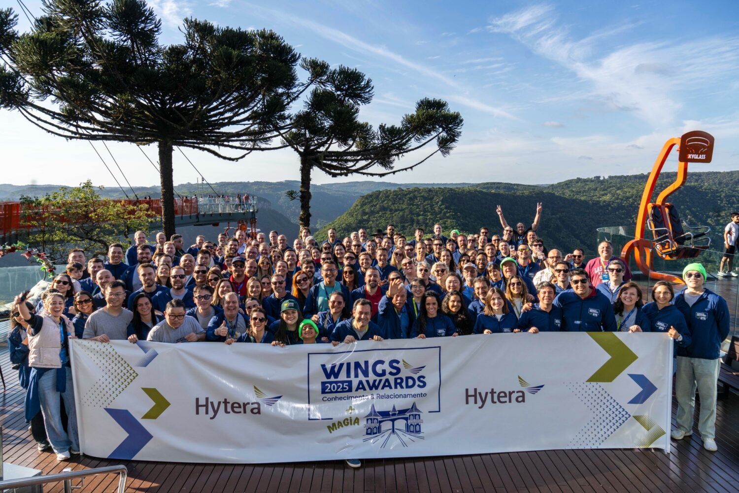 Skyglass recebe 180 agentes de viagem