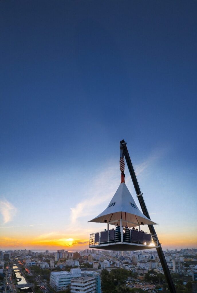 Melnick inaugura bar nas alturas no Square Garden