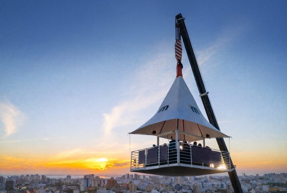 Melnick inaugura bar nas alturas no Square Garden