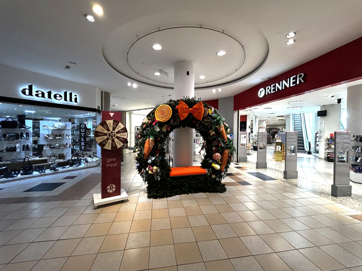 Roleta Premiada de Páscoa movimenta o Prataviera Shopping