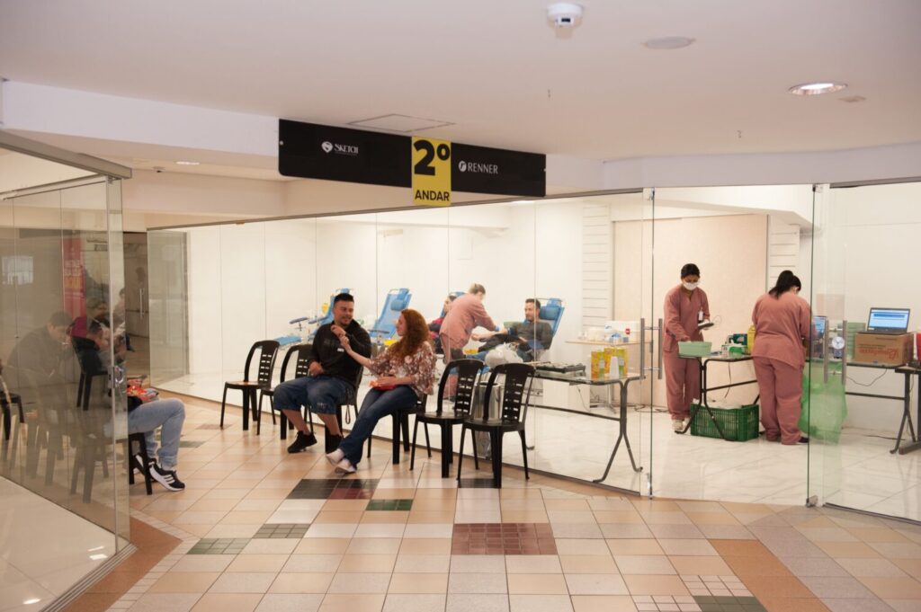 Shopping de Caxias do Sul realiza dia de doação de sangue