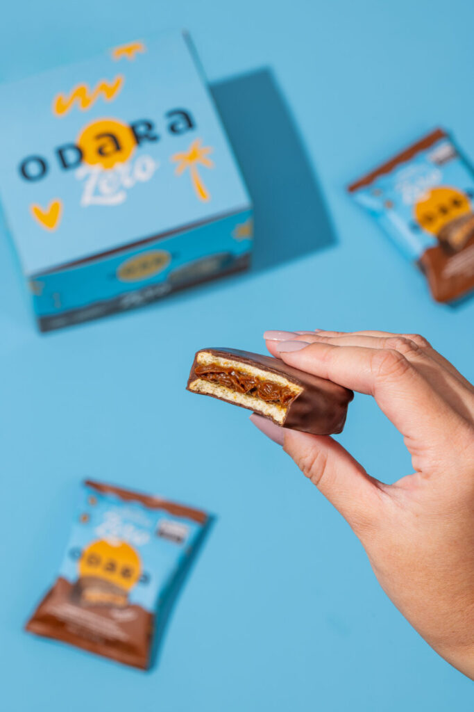 Odara testa novo mercado com alfajores da Linha Zero