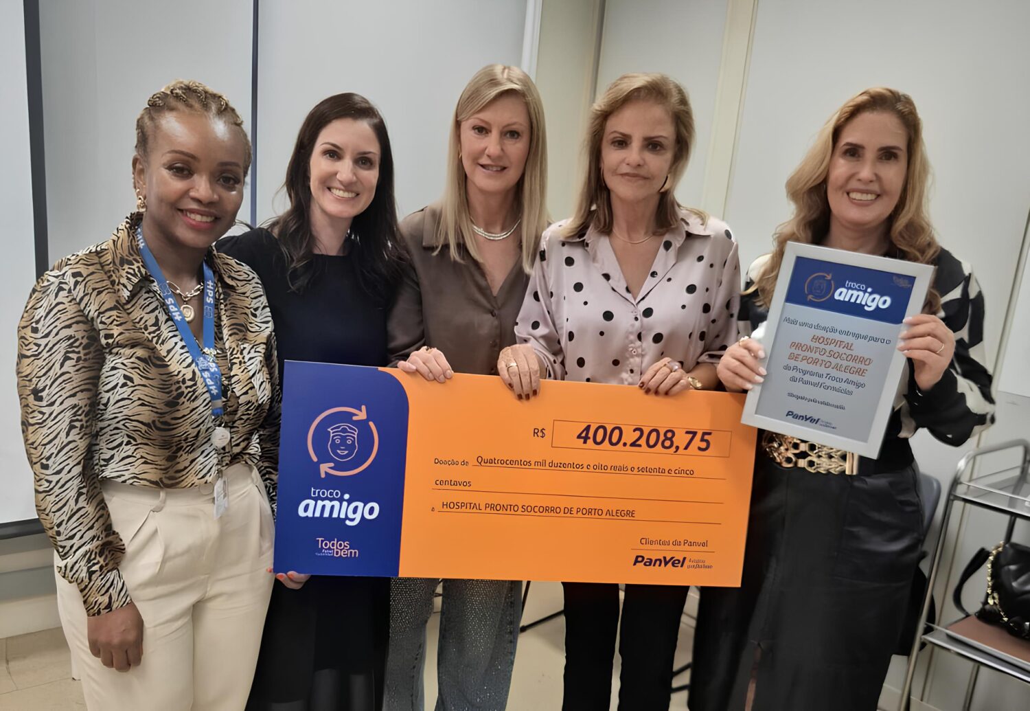 Troco Amigo da Panvel conclui repasse de R$ 3,2 milhões 