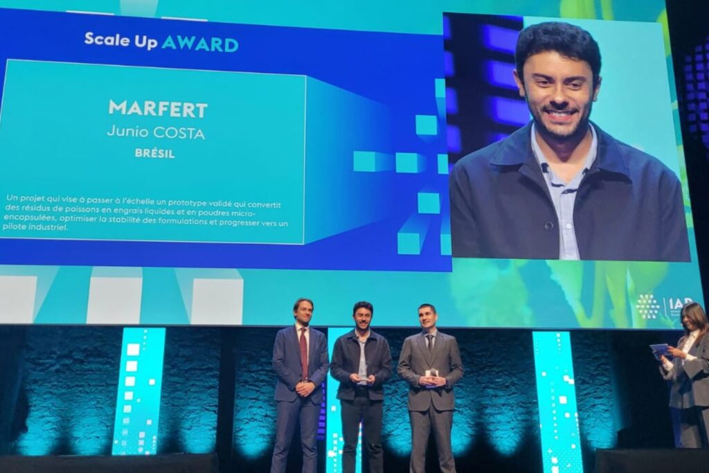 Verde Acqua conquista prêmio internacional e aceleração na França