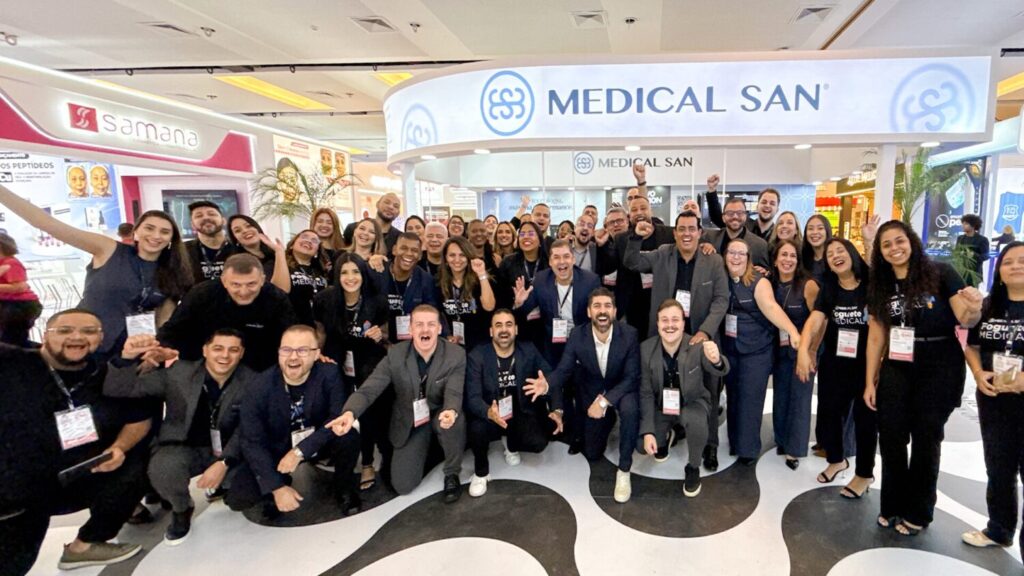 Medical San amplia negócios durante o Estética In Rio