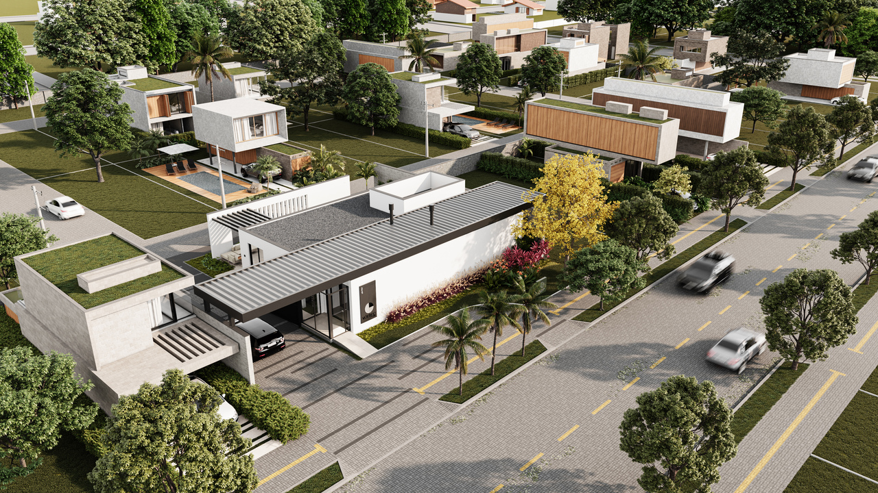 Las Casas une bairro, condomínio e arquitetura