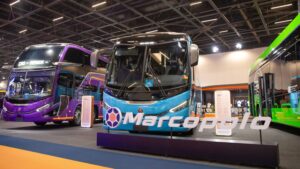 Marcopolo é a maior expositora da Lat.bus 2026