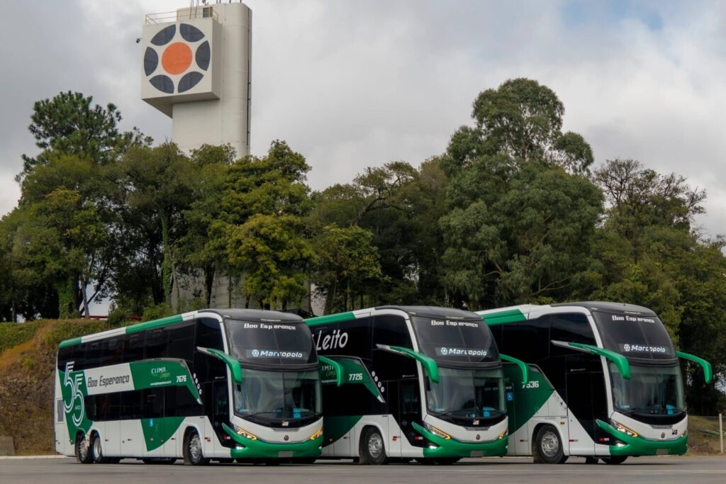 Marcopolo fornece ônibus da Geração 8 para a Boa Esperança