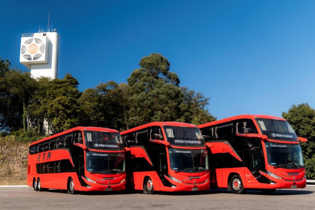 Empresa chilena renova frota com 36 ônibus Marcopolo