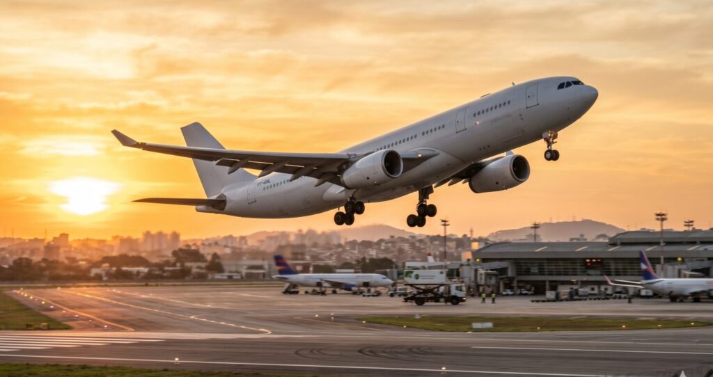Aviação brasileira atinge recorde de 54,9 milhões de passageiros
