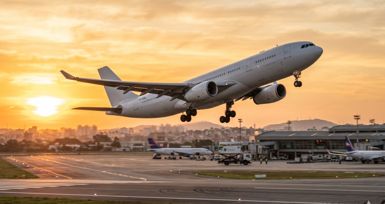 Aviação brasileira atinge recorde de 54,9 milhões de passageiros