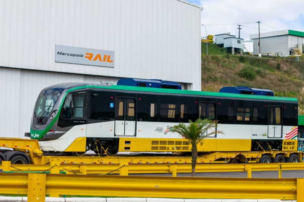 Marcopolo Rail inicia entrega de trens para Teresina (PI)