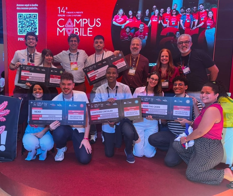 Equipe gaúcha está entre os vencedores do 14ª Campus Mobile